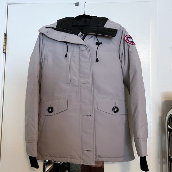 Canada Goose Rideau parka limestone 2XS new with tags - Picture 4 of 16